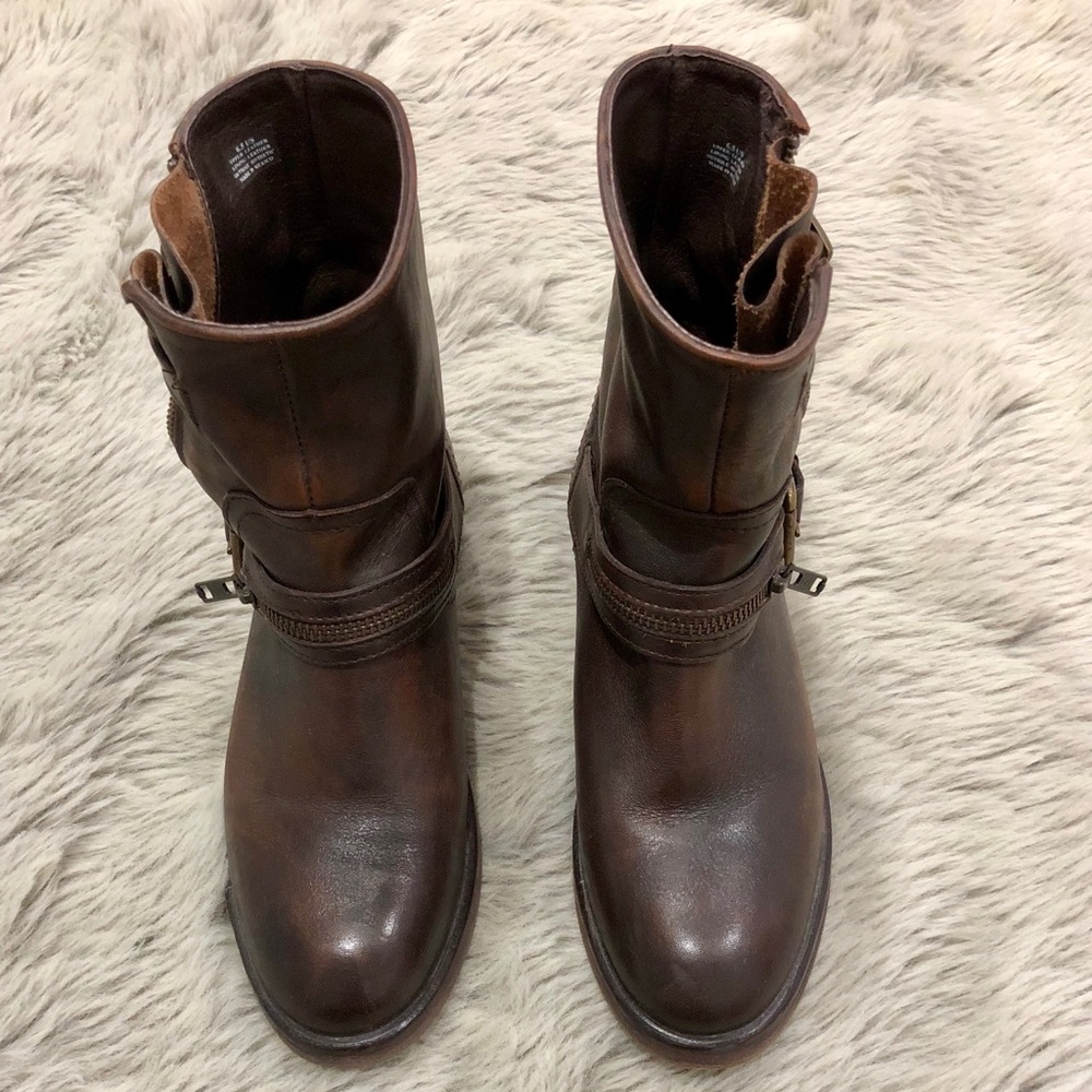 Nordstrom Brown Leather Boots